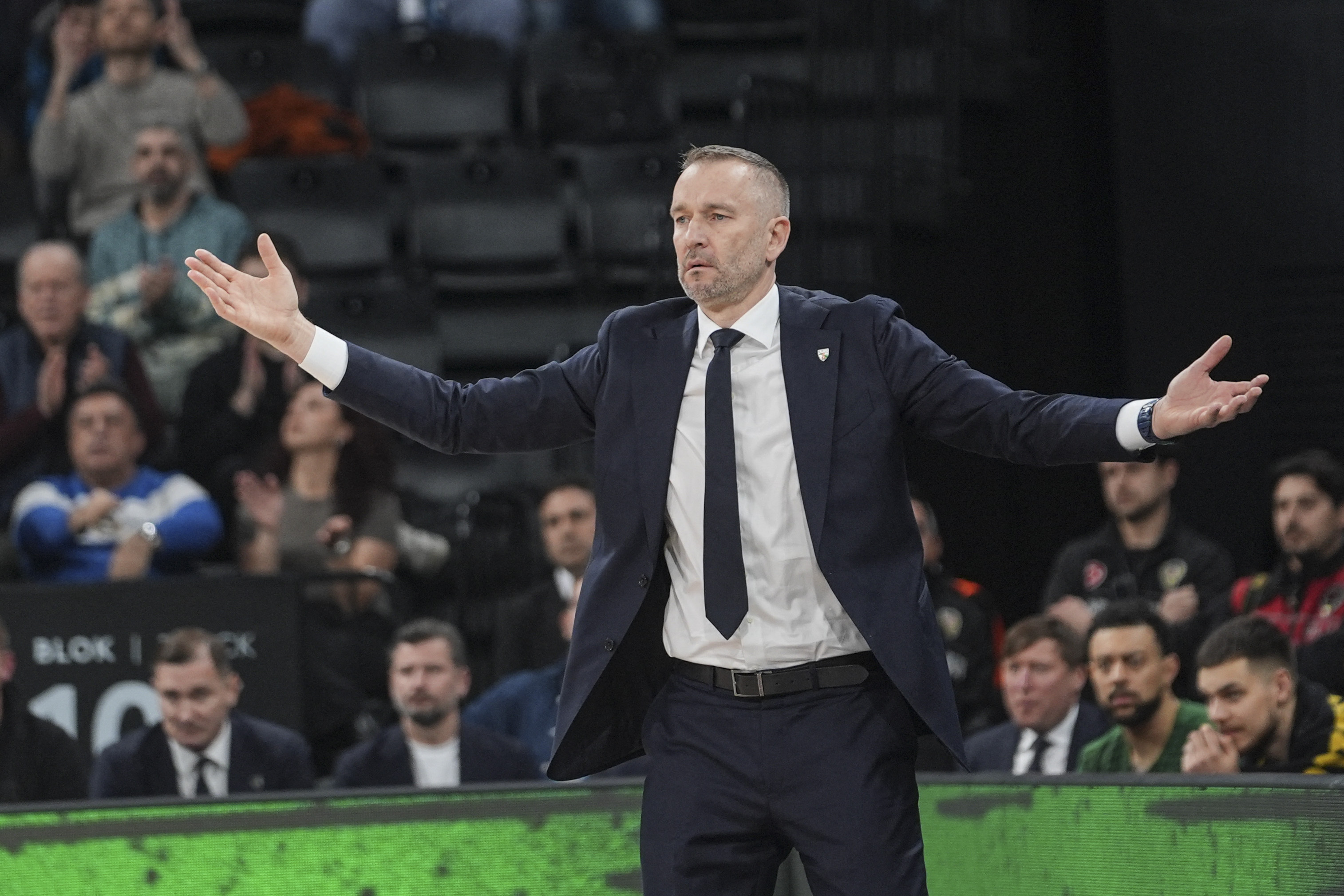 Head coach of Zalgiris, Tomas Masiulis