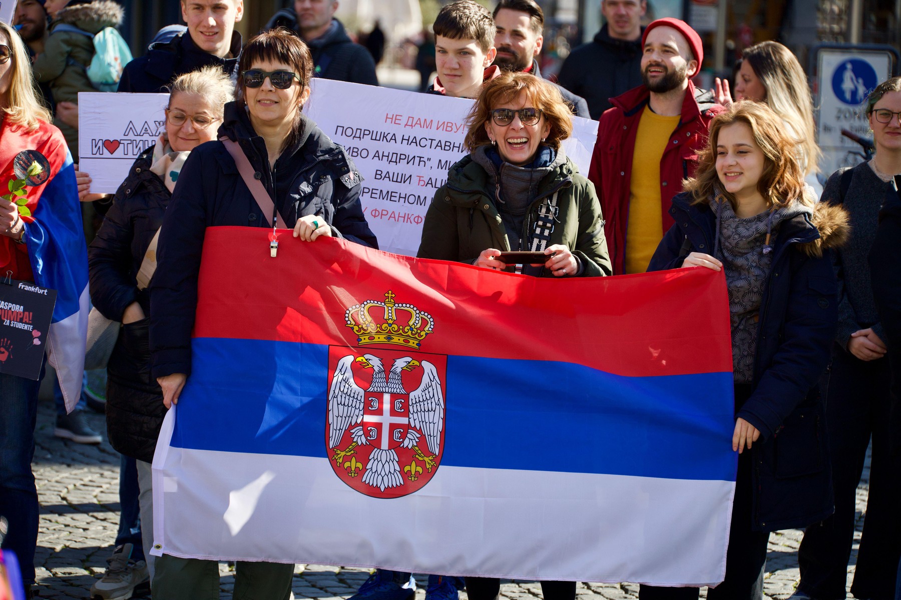 Nemačka Frankfurt studenti podrška protest profimedia-0976798182.jpg