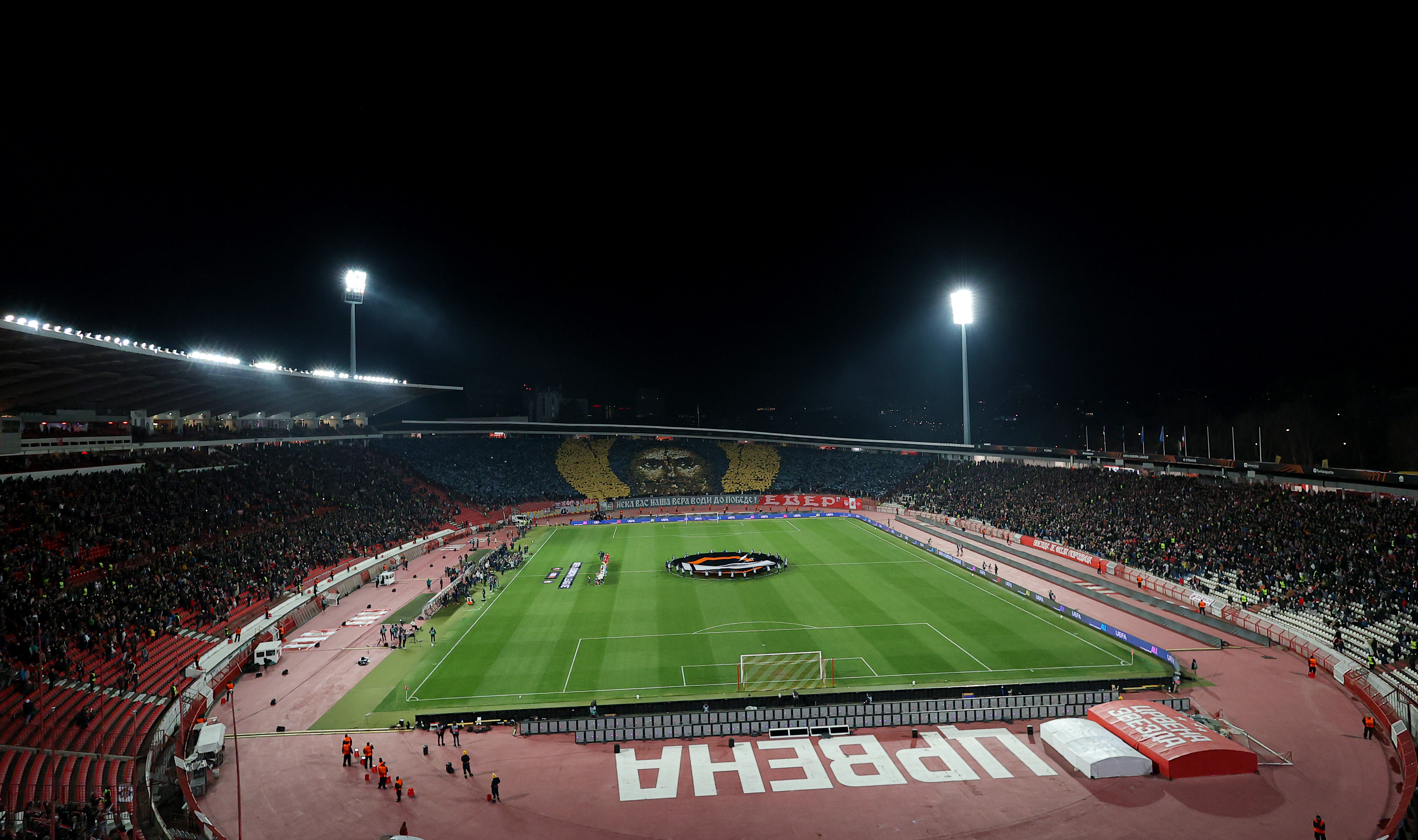 during Crvena Zvezda