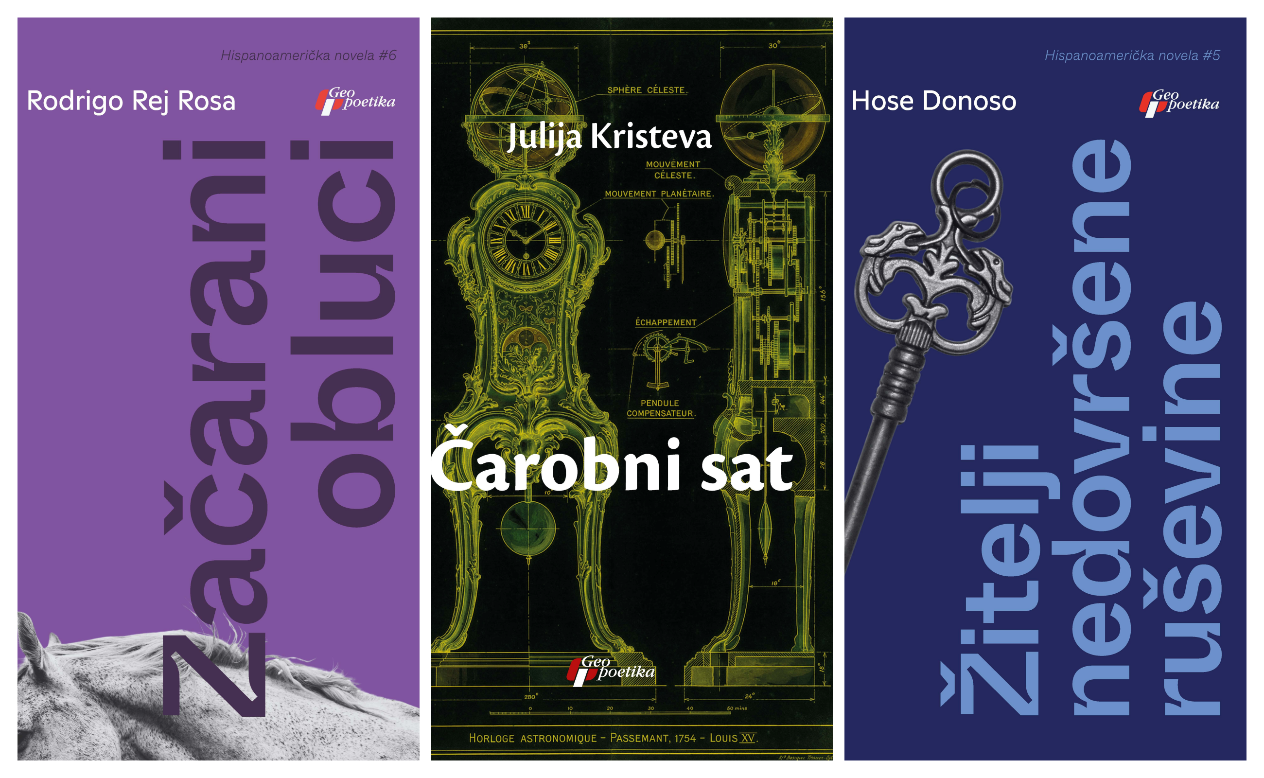 Novo iz Geopoetike - Treće kolo edicije Hispanoamerička novela i roman "Čarobni sat" Julije Kristeve