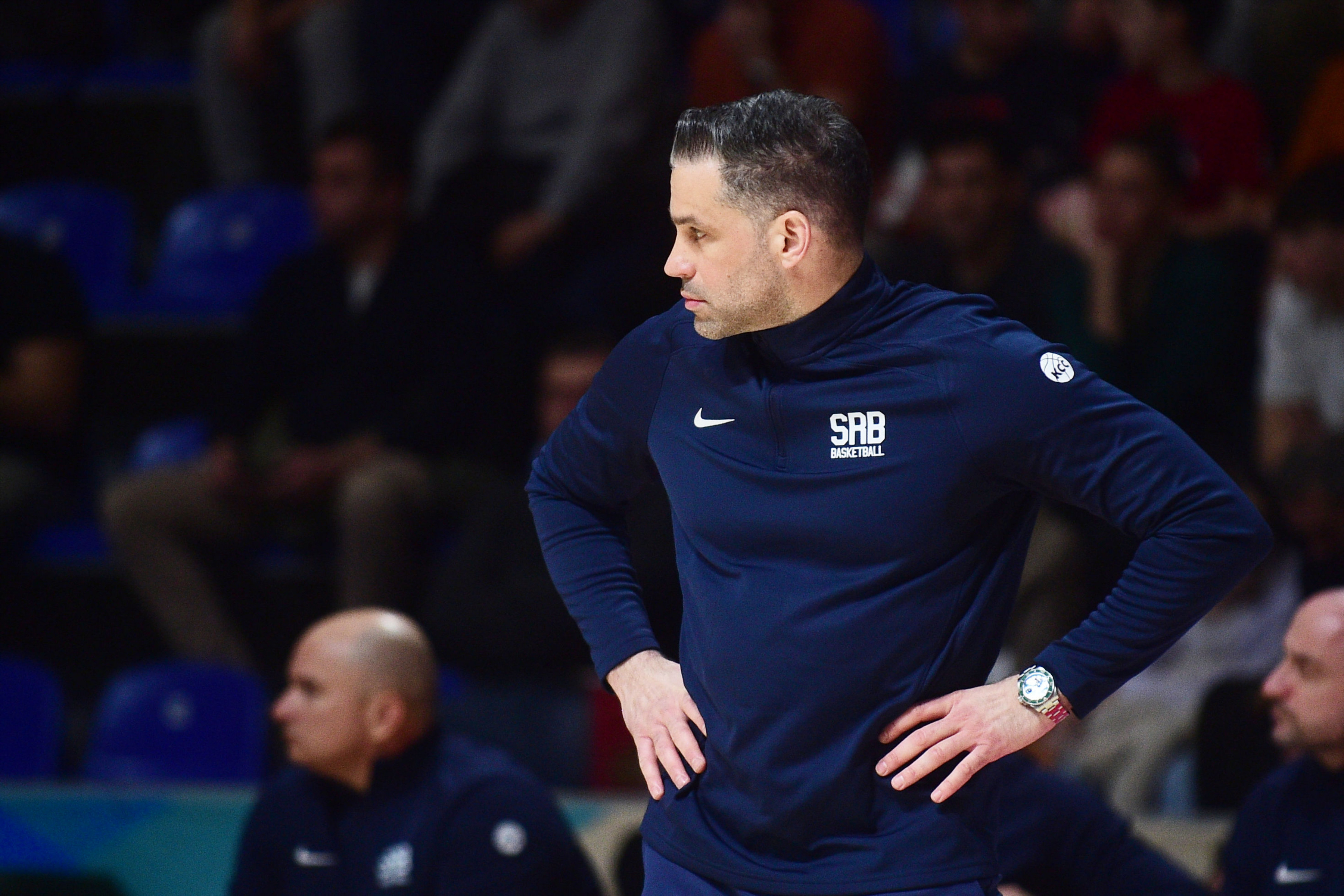 27, februar 2026, Beograd - Utakmica u okviru 3. kola C grupe kvalifikacija za plasman na Svetsko prvenstvo 2027 izmedju Srbije i Turske odigrana je u dvorani Aleksandar Nikolic. Photo: Dusan Milenkovic/ATAImages