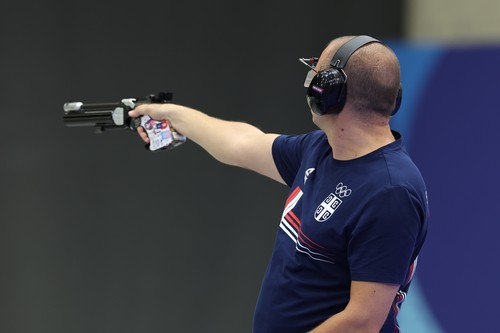 CHATEAUROUX, July 30, 2024  -- Damir Mikec of Serbia