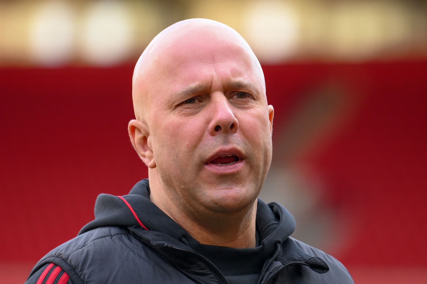 Arne Slot manages Liverpool du