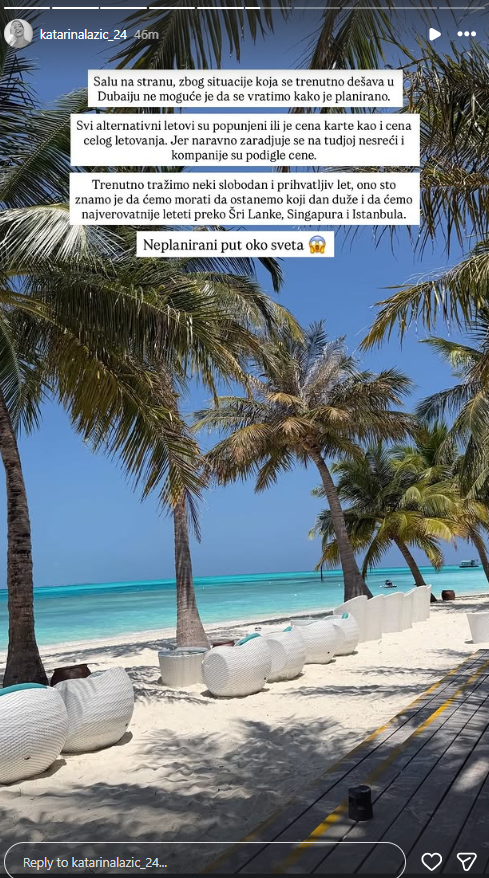 Printskrin Instagram/katarinalazic_24