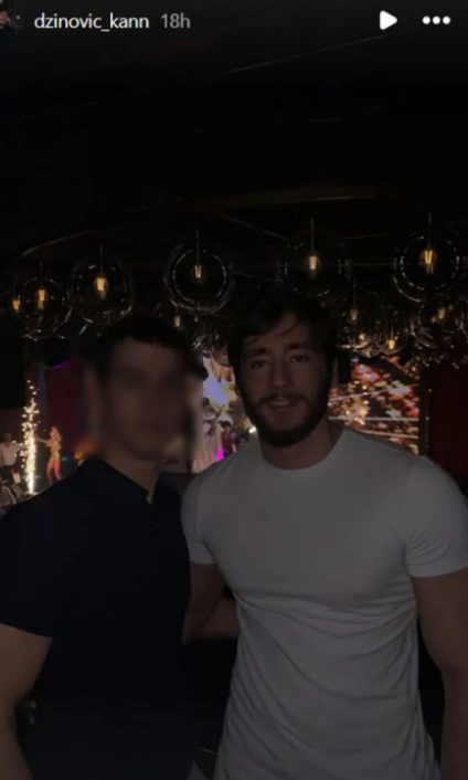 Printskrin Instagram/dzinovic_kann
