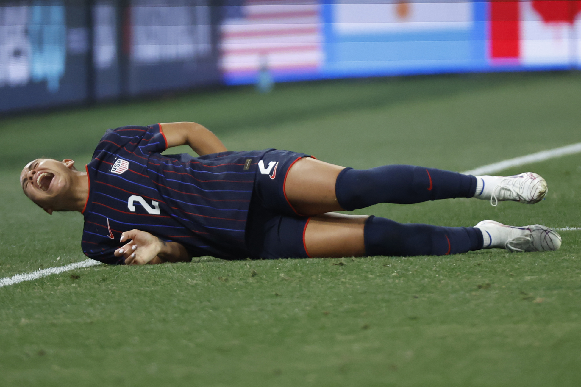 NASHVILLE, TN - MARCH 01: United States forward Trinity Rodman