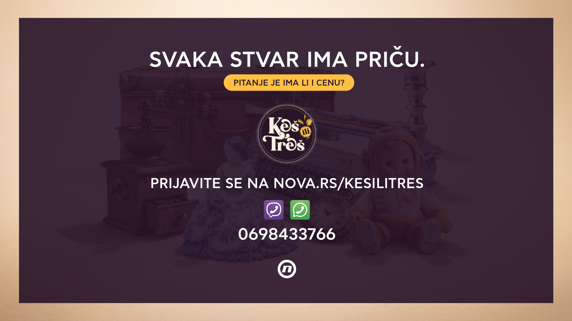 Foto: TV Nova / Keš ili treš