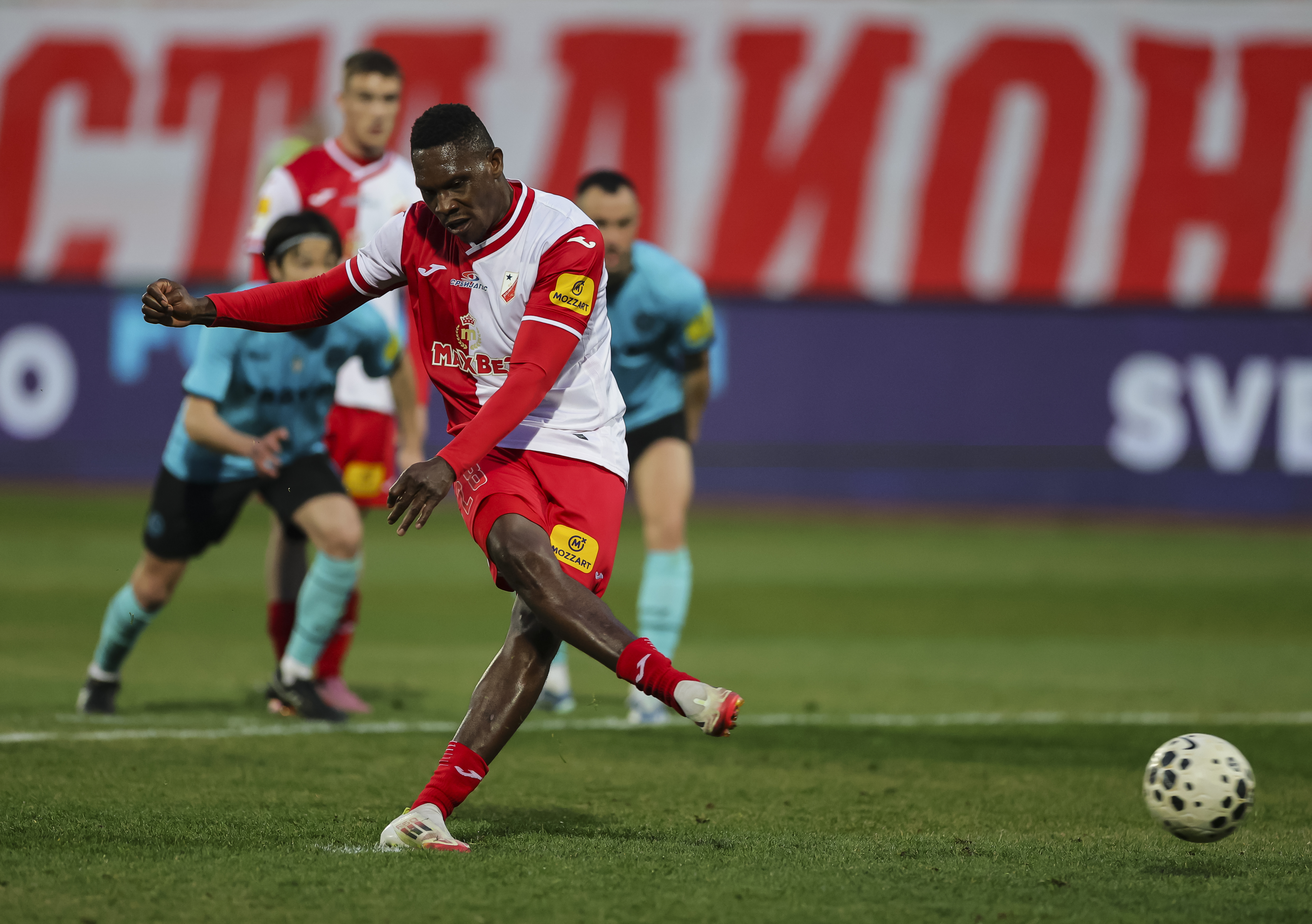 during the Serbia Cup Kup Srbije season 2025/2026 quarter final match between Vojvodina v Trajal Krusevac at stadium Karadjordje
