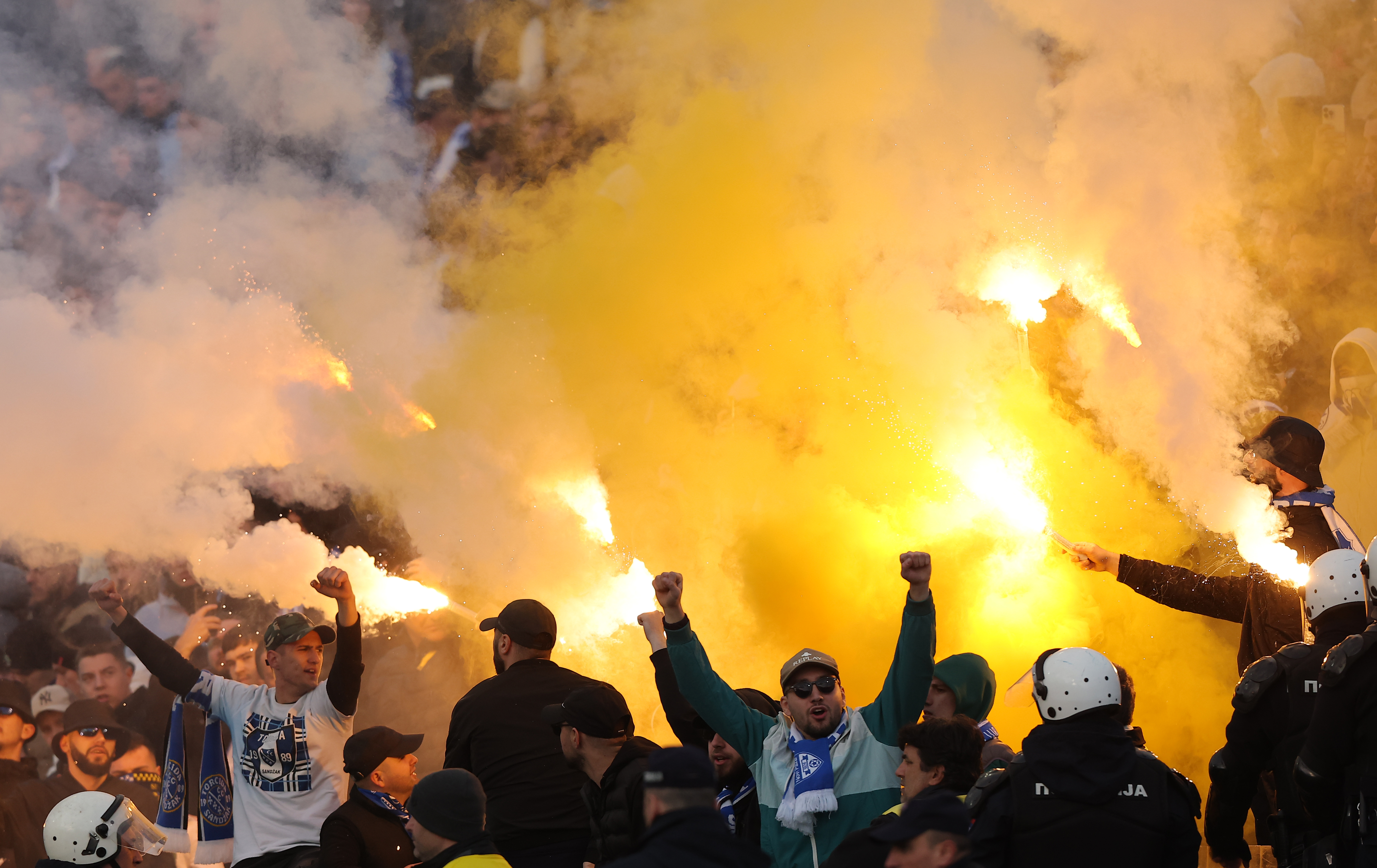 Novi Pazar, Serbia. 5th Mar, 2026.   during Serbian Cup quarter final football match between Novi Pazar and Crvena Zvezda on March 5. 2026. in Novi Pazar, Serbia.(photo by Pedja Milosavljevic/STARSPORT ©)