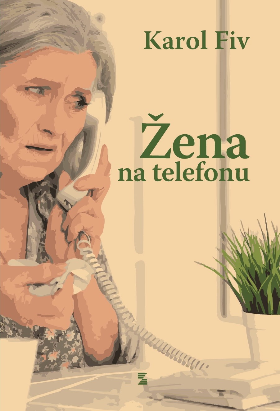 Karol Fiv, Žena na telefonu, knjiga, korice
