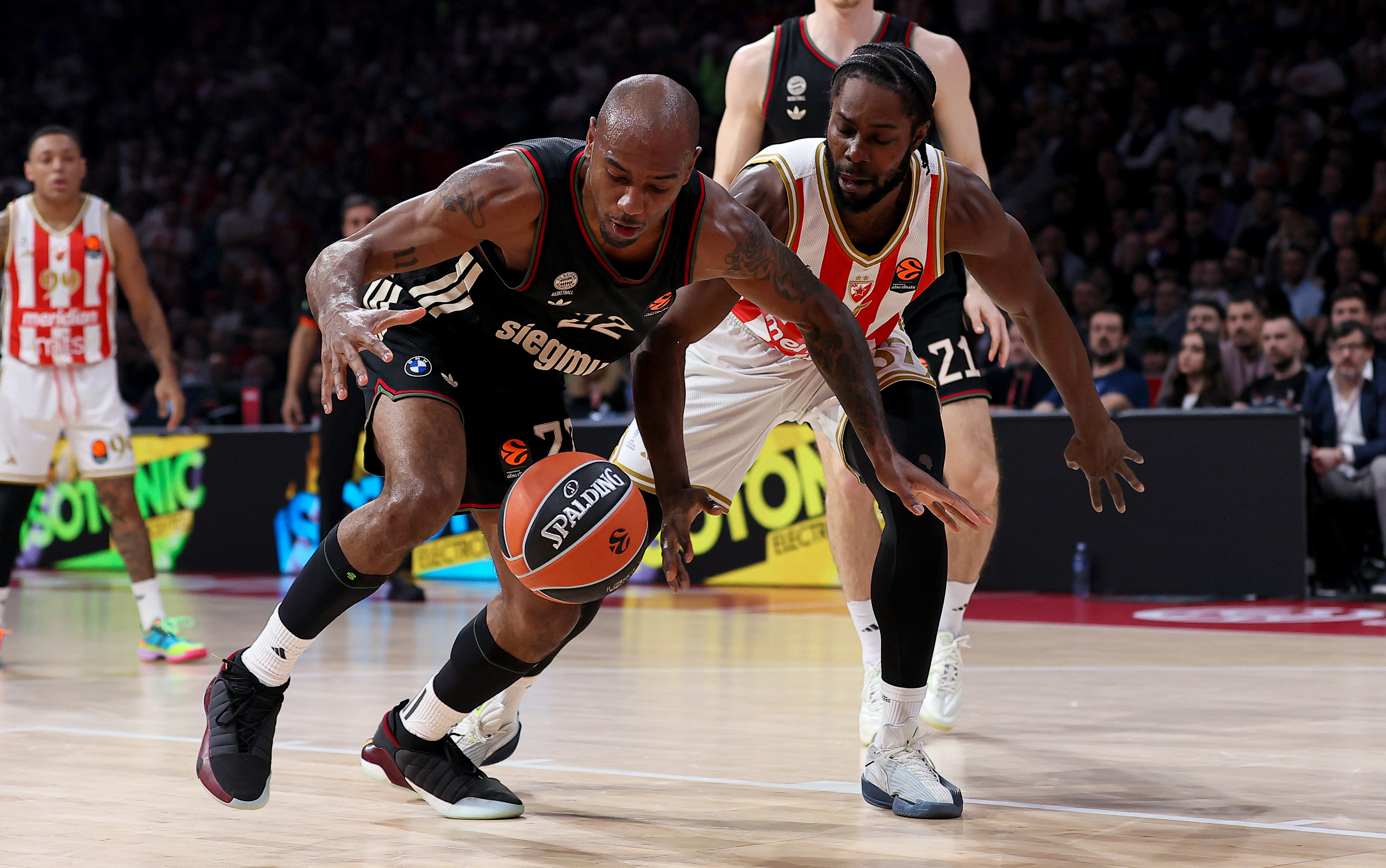 during Crvena Zvezda v Bayern basketball match of Euroleague season 2025/2026