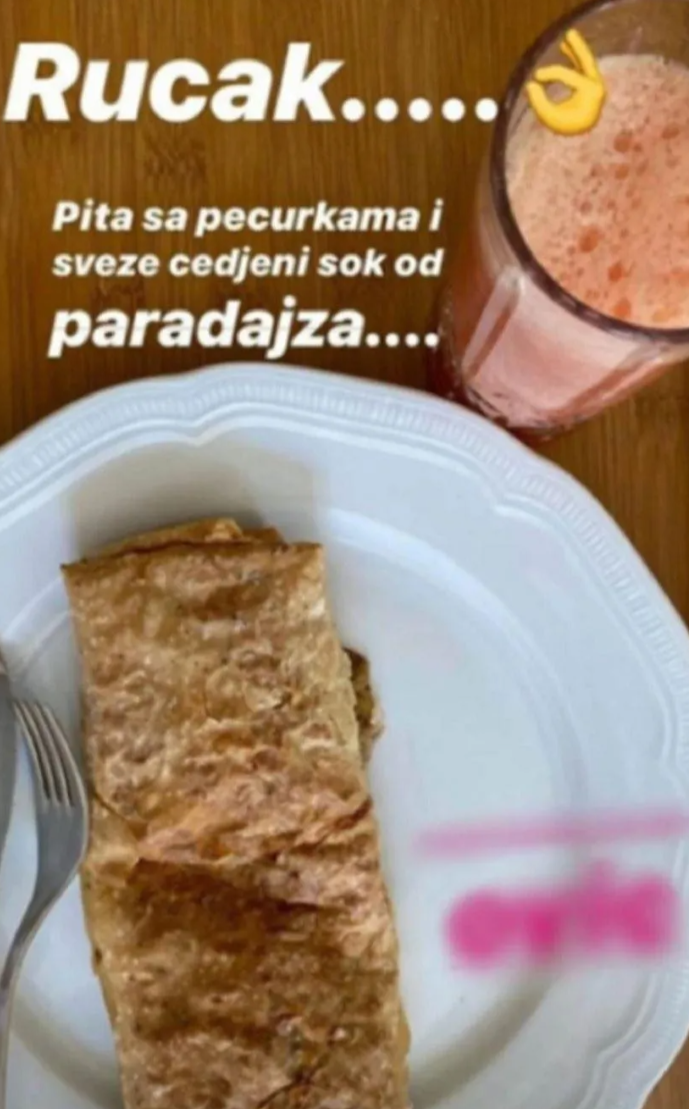 Printskrin Instagram/cecaraznatovic