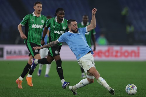 Rome, Italy - March 9, 2026: Mario Gila of Lazio , Nemanja Matic