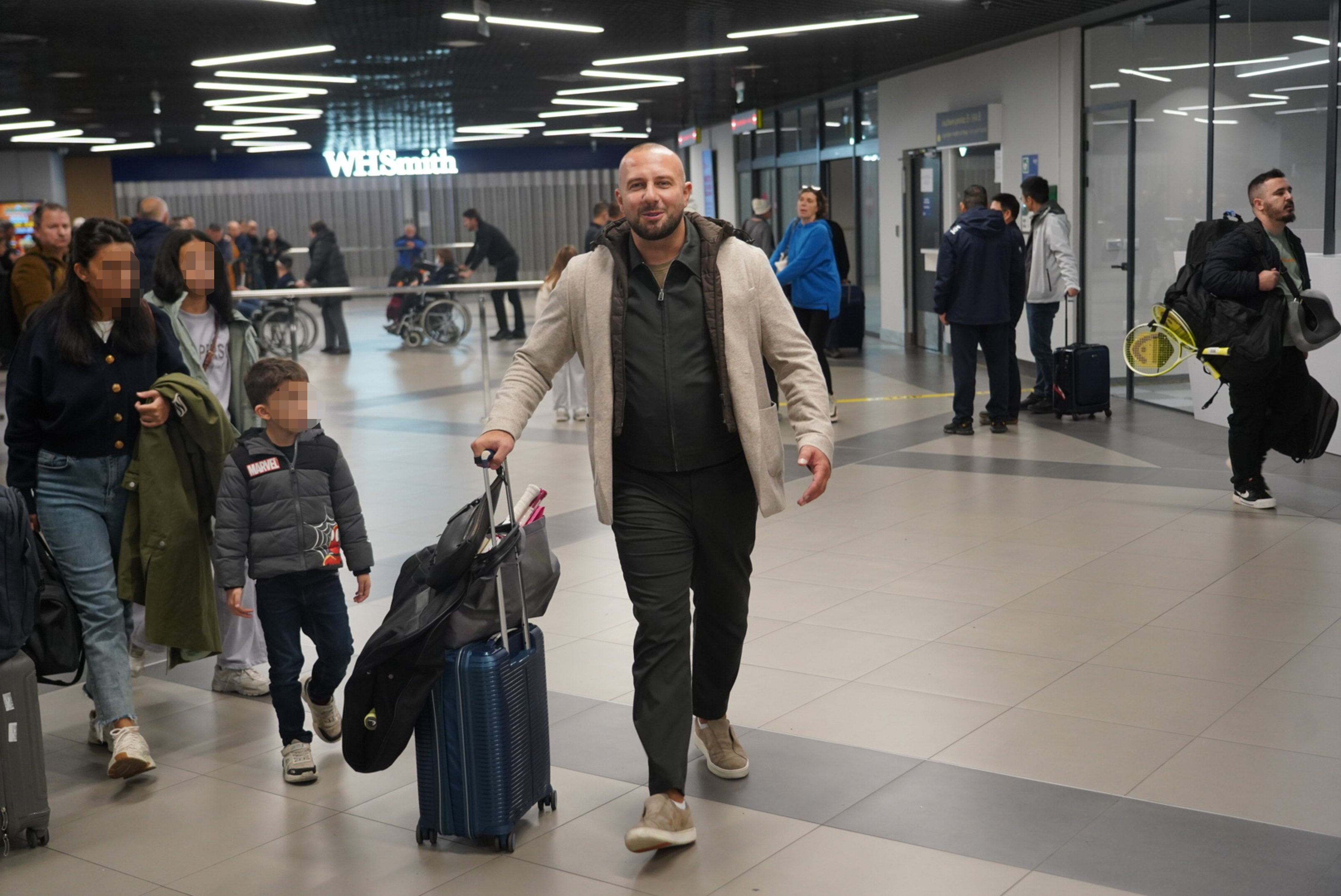 Dolazak na beogradski aerodom Nikola Tesla. Photo: Antonio Ahel/ATAImages