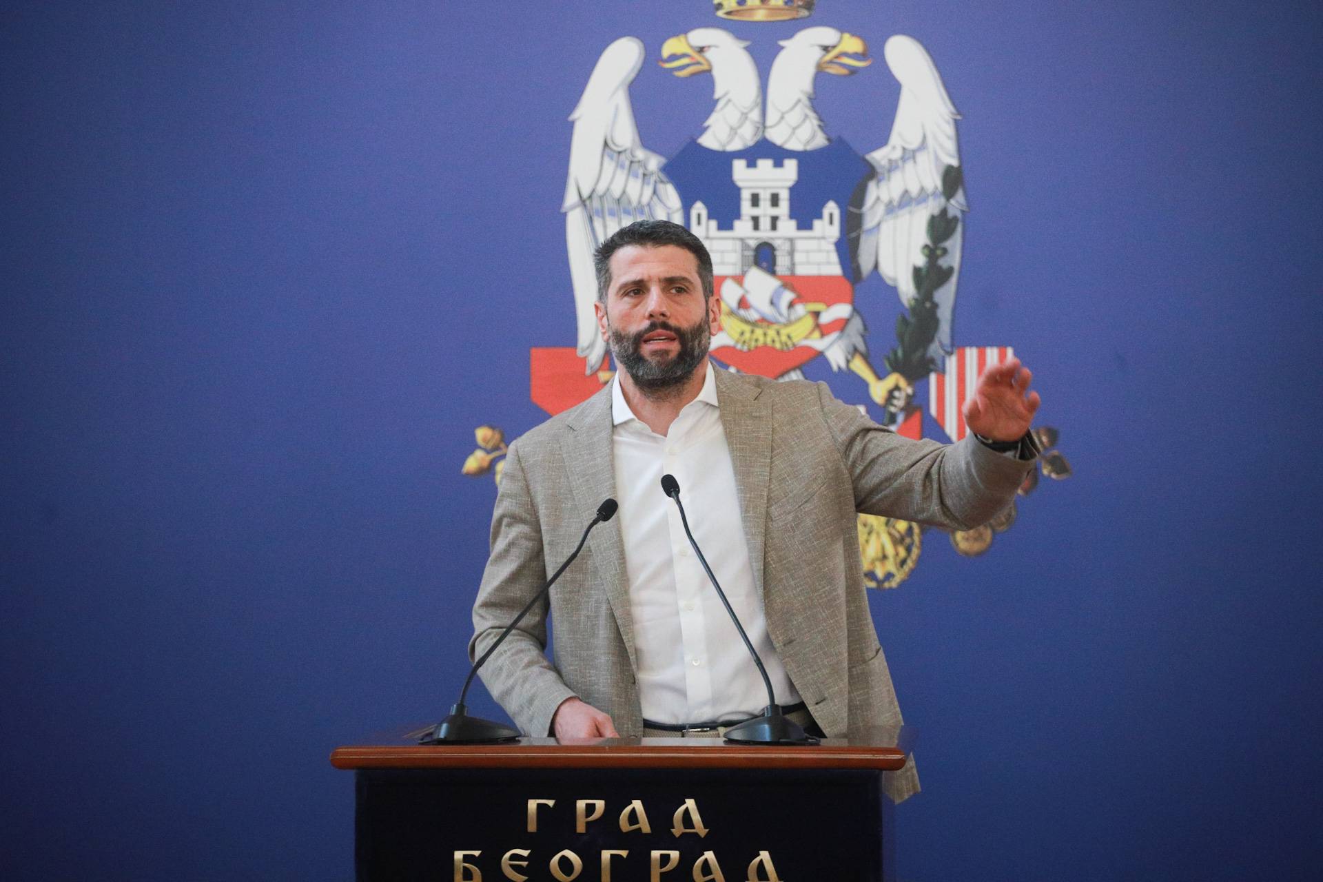 Aleksandar Šapić konferencija svratište