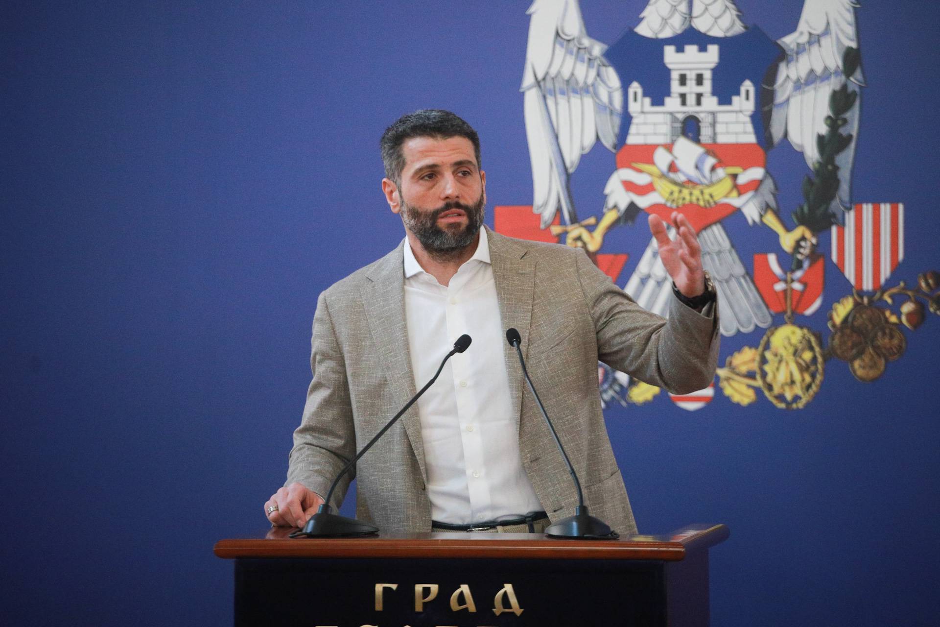 Aleksandar Šapić konferencija svratište