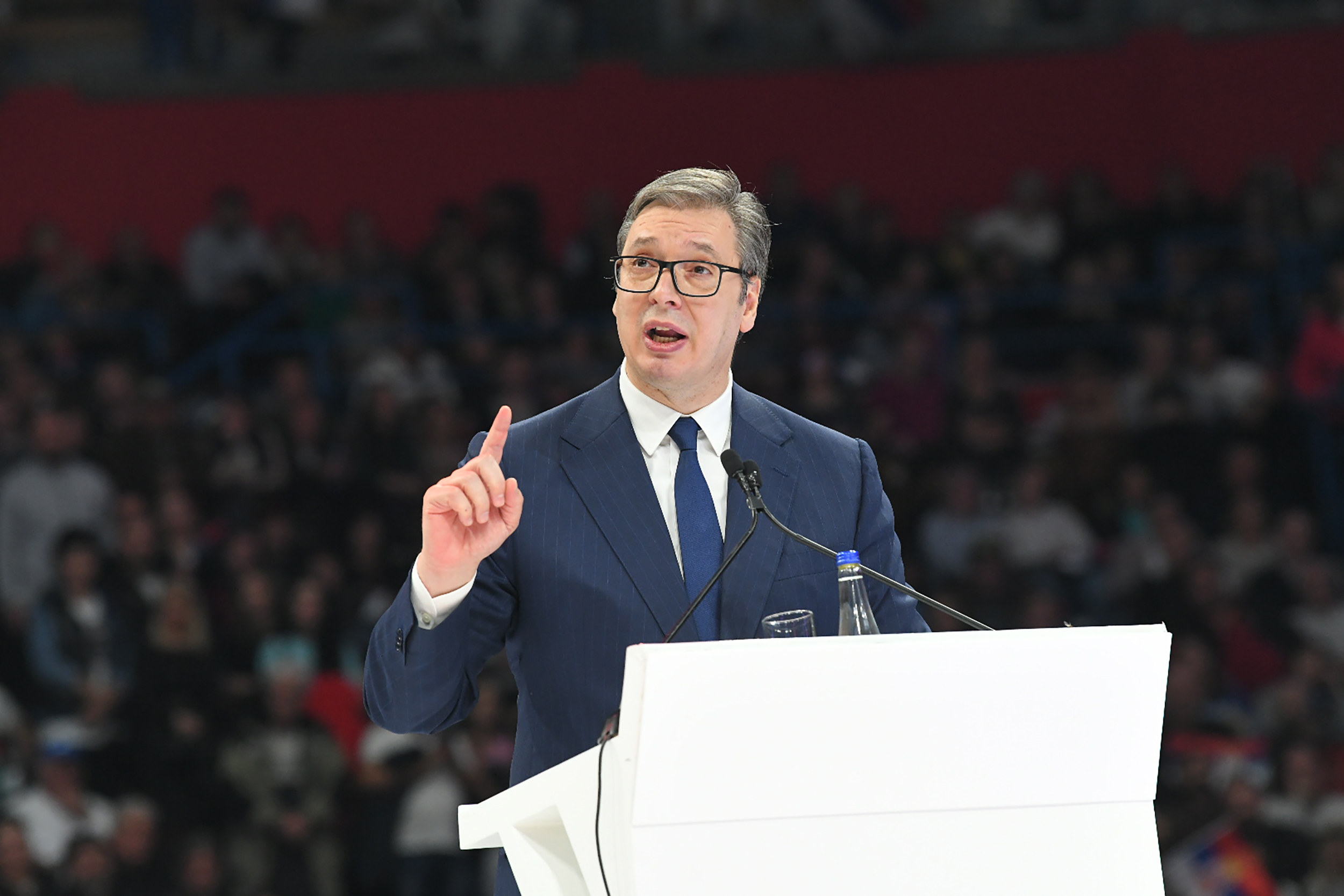 sns skup miting  aleksandar vučić