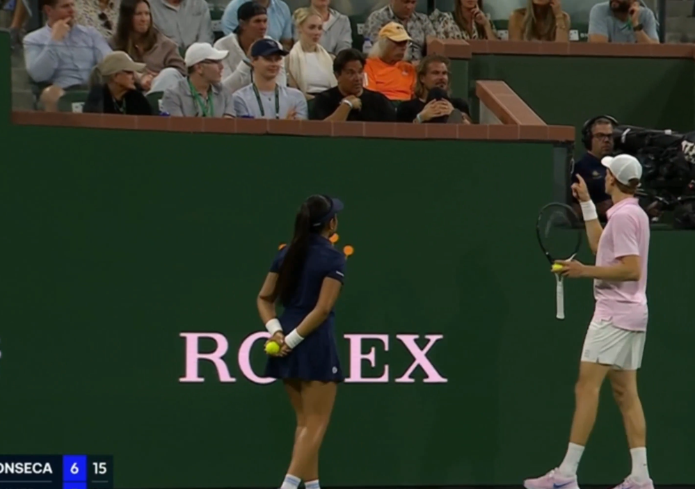 Janik Siner navijač