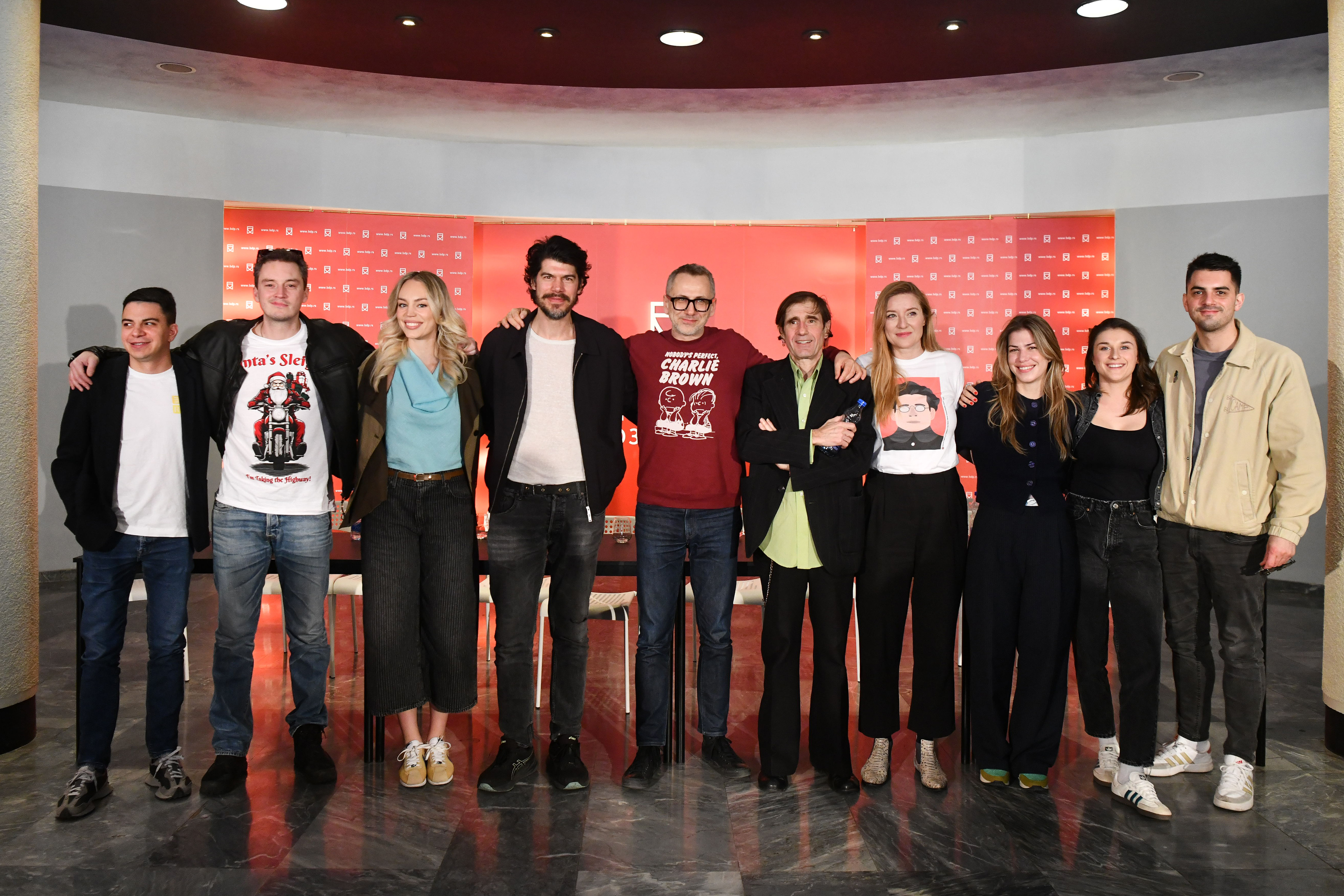 Beograd 11. mart 2026. Konferencija za novinare u Beogradskom dramskom pozorištu povodom premijere predstave Crno zlato Foto:Goran Srdanov/Nova.rs