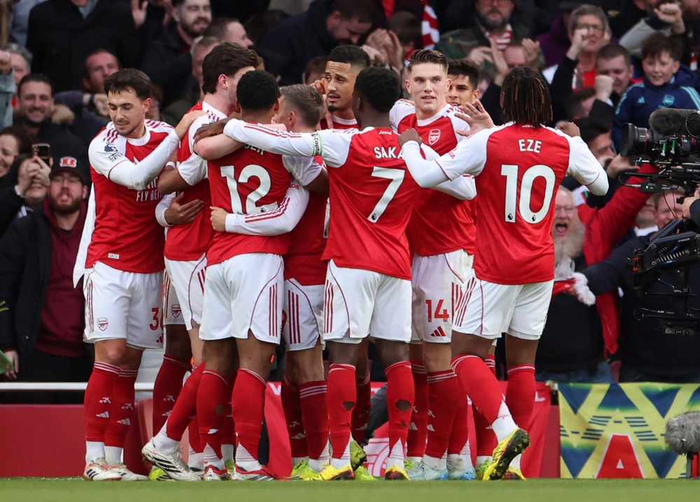 epa12788235 Arsenal's William Saliba