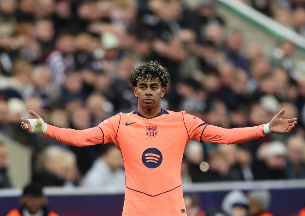 epa12810215 Lamine Yamal