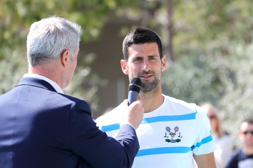 Novak Djokovic - Match d'exhi