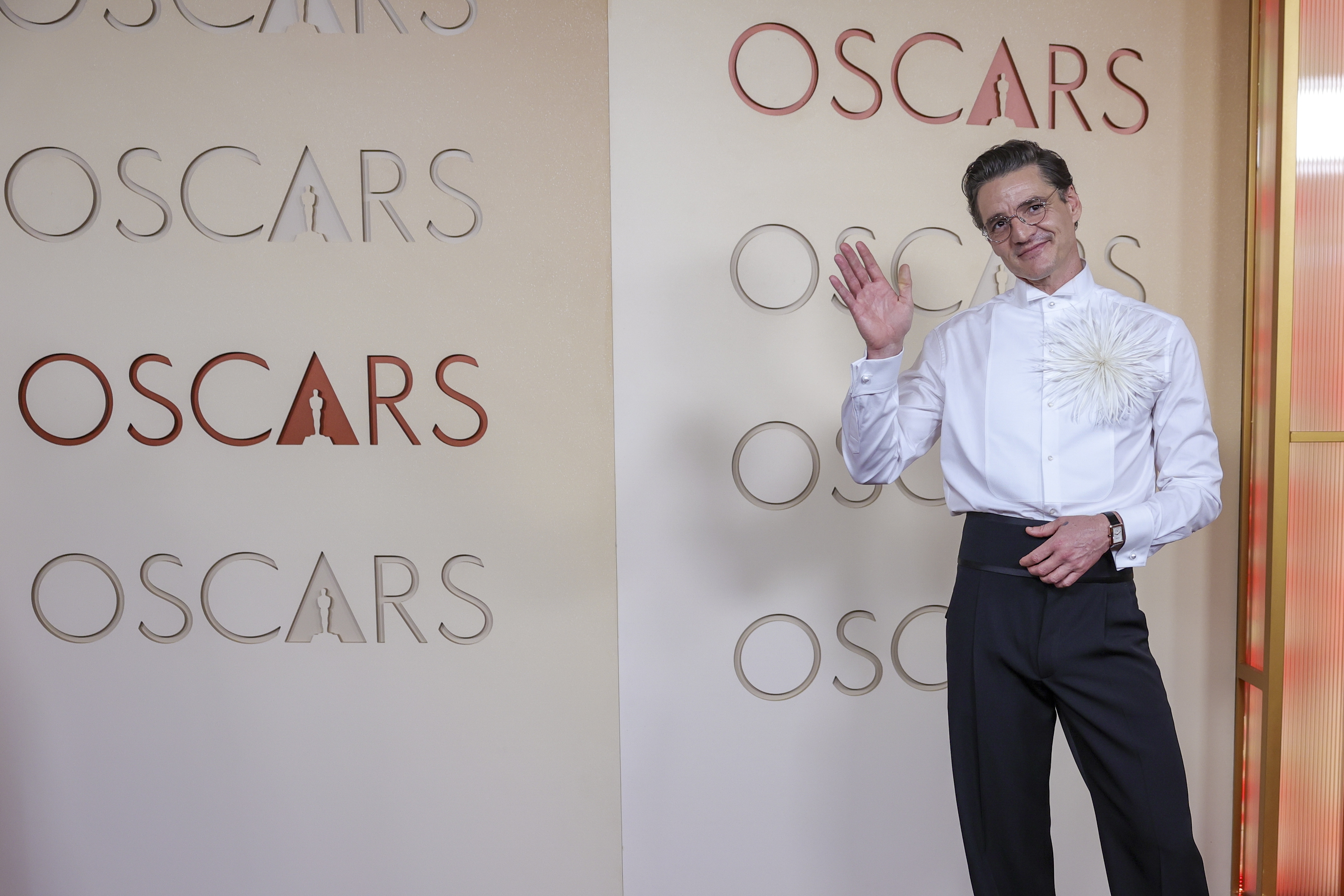 Pedro Pascal arrives on the red carpet ahead of the 98th annual Academy Awards ceremony at the Dolby Theatre in the Hollywood neighborhood of Los Angeles, California, USA, 15 March 2026.