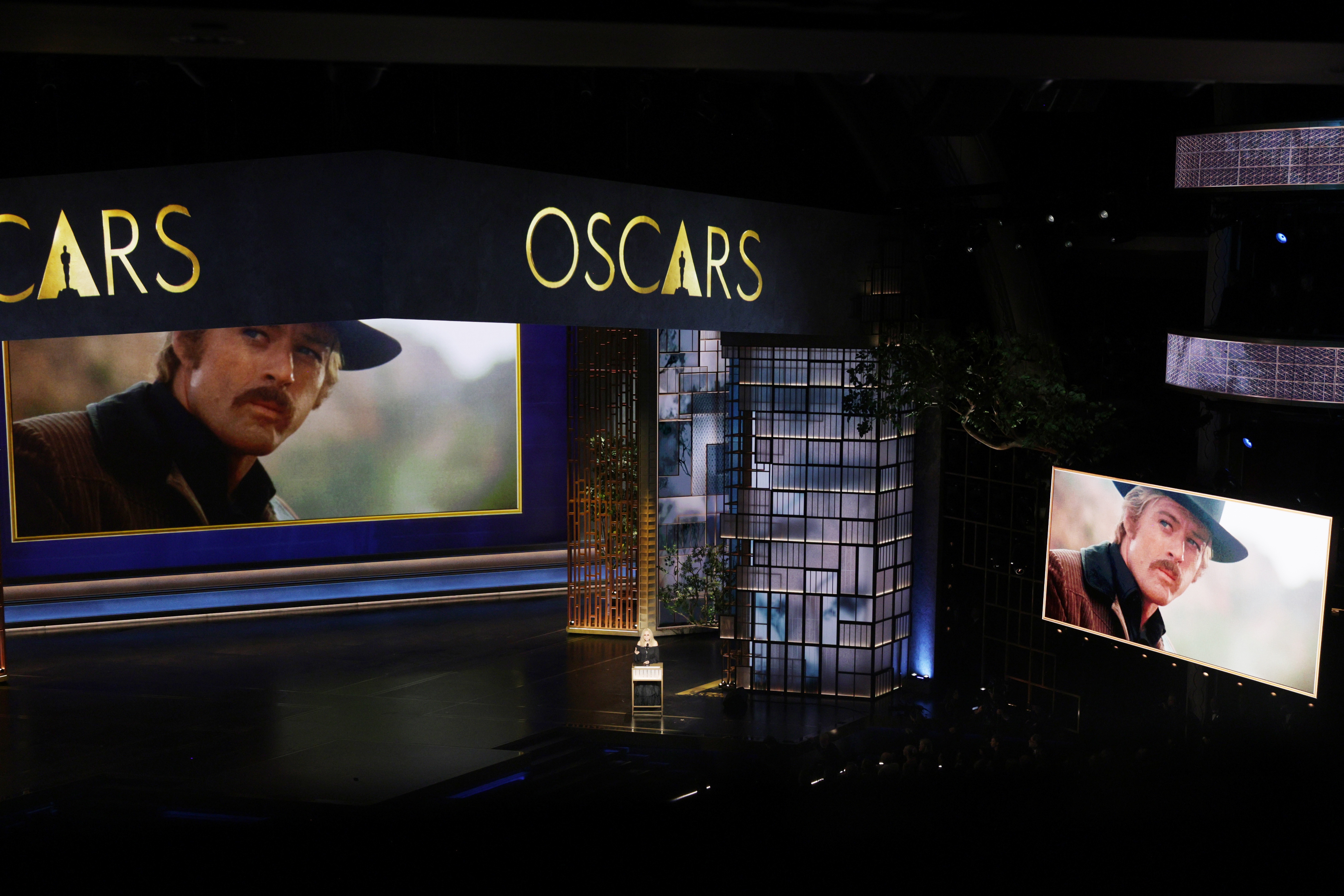 epa12824016 Barbra Streisand pays tribute to Rob Reiner and his wife Michele