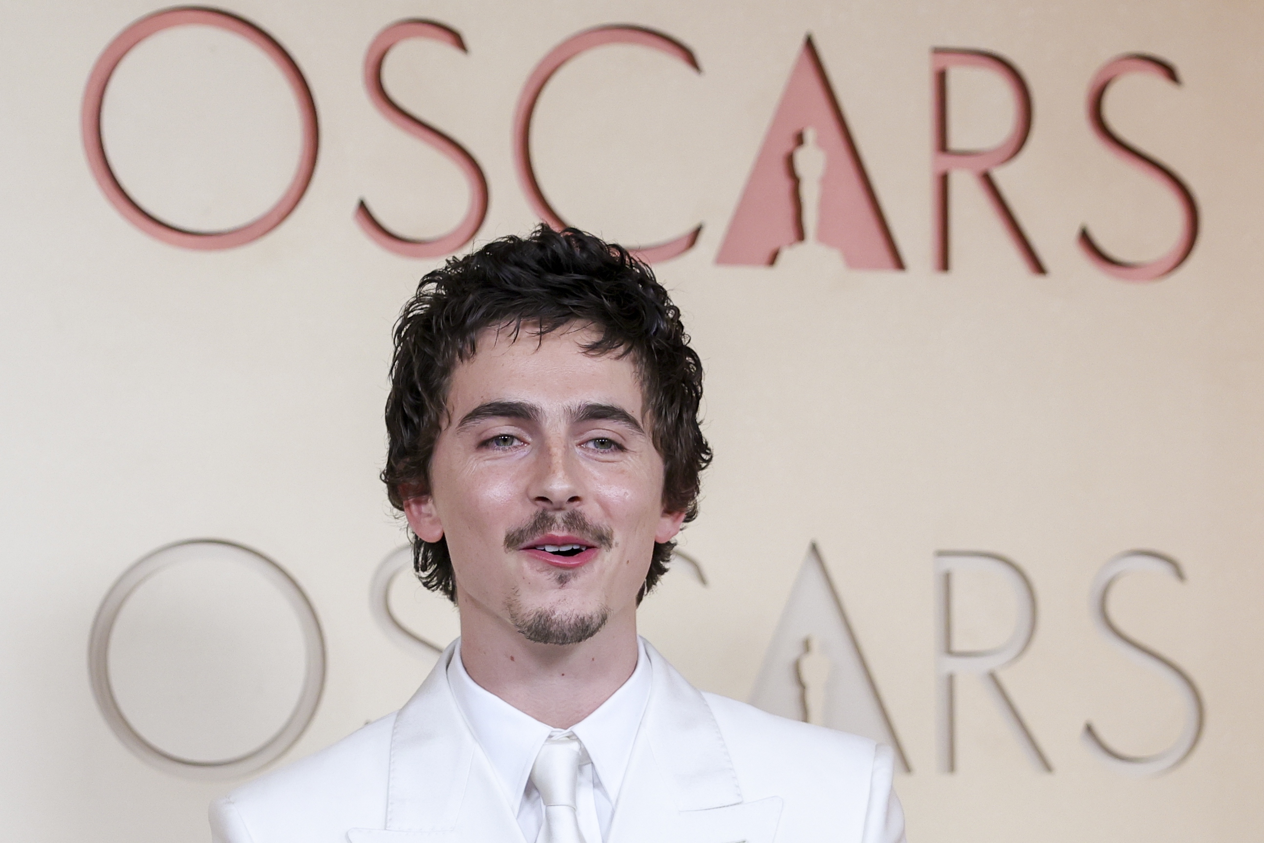 epa12823663 US-French actor Timothee Chalamet arrives on the red carpet ahe