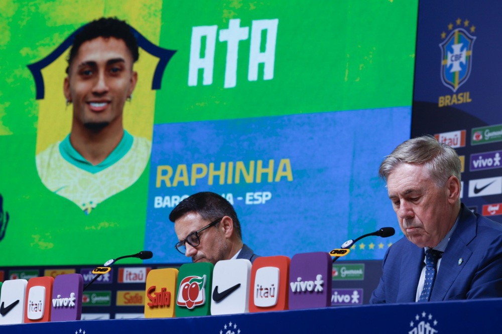 epa12825959 Brazil's head coach Carlo Ancelotti