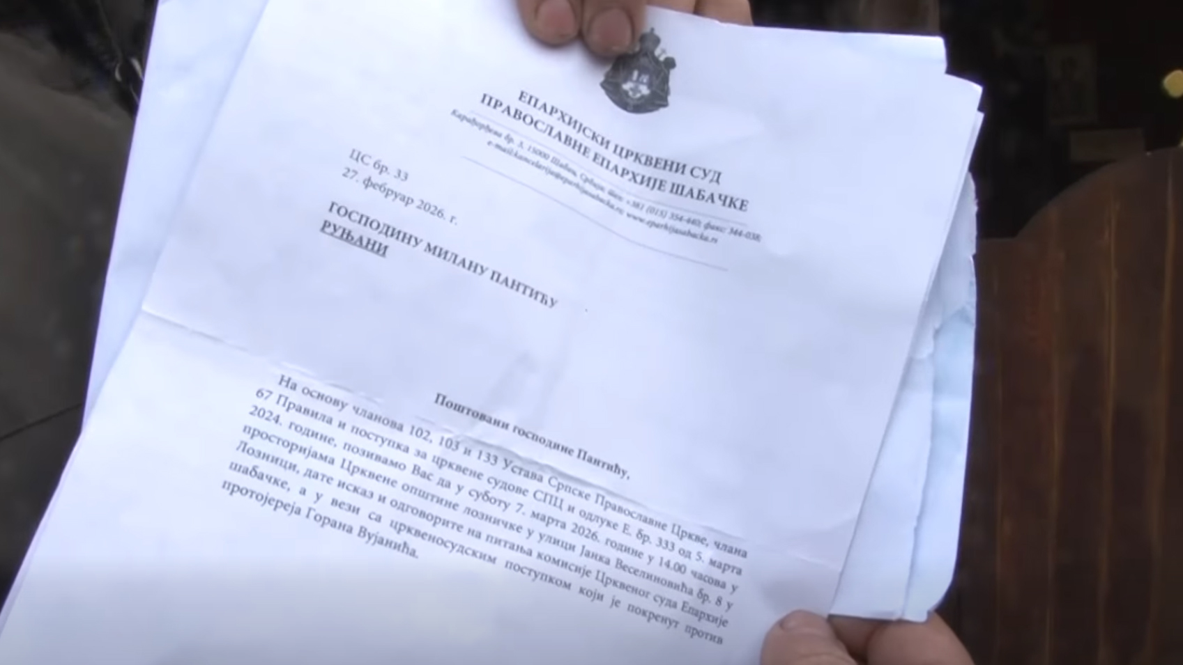 milan pantić dokument spc tršić crkva brvnara foto tv nova .jpg