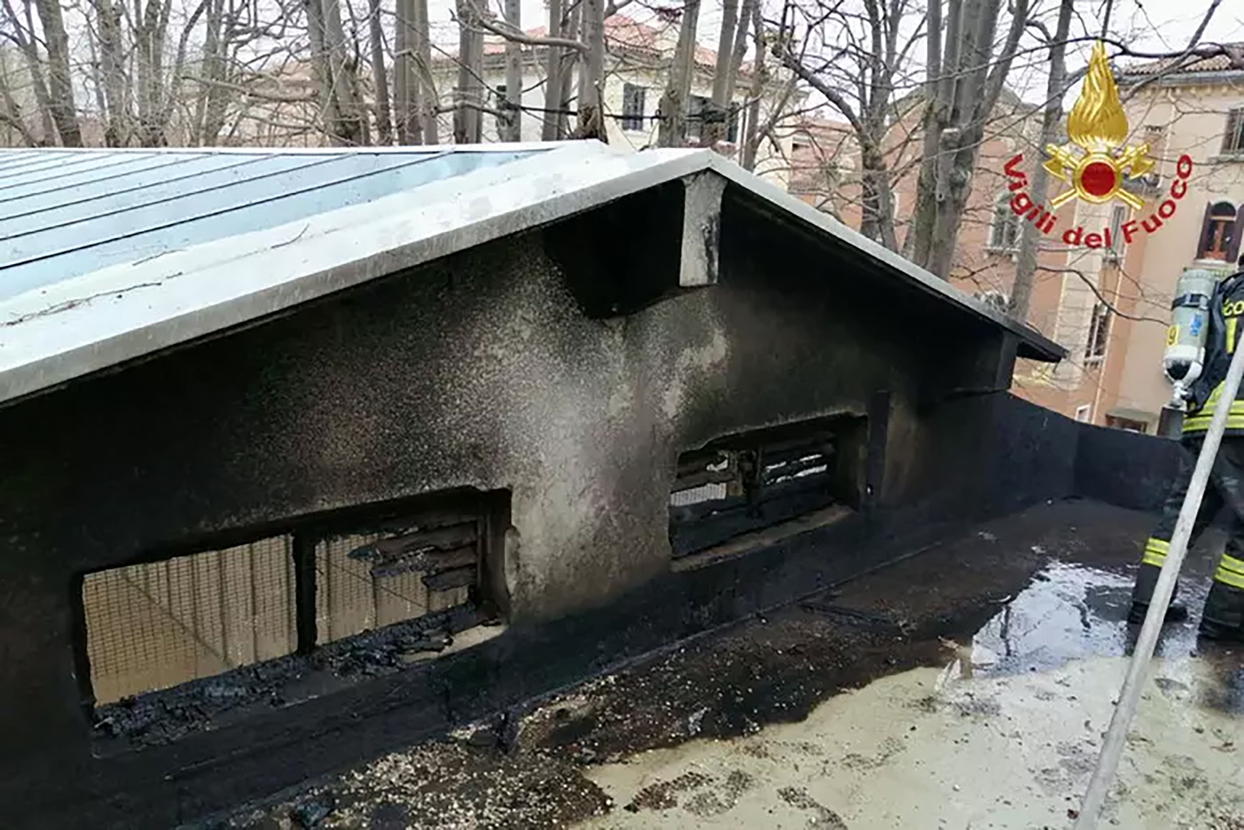 požar bijenale venecija