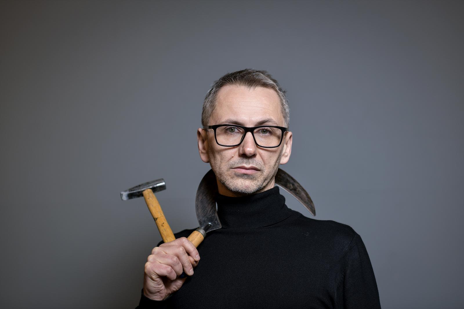 18.01.2022., Zagreb - Kazalisni redatelj Oliver Frljic.  Photo: Sandra Simunovic/PIXSELL