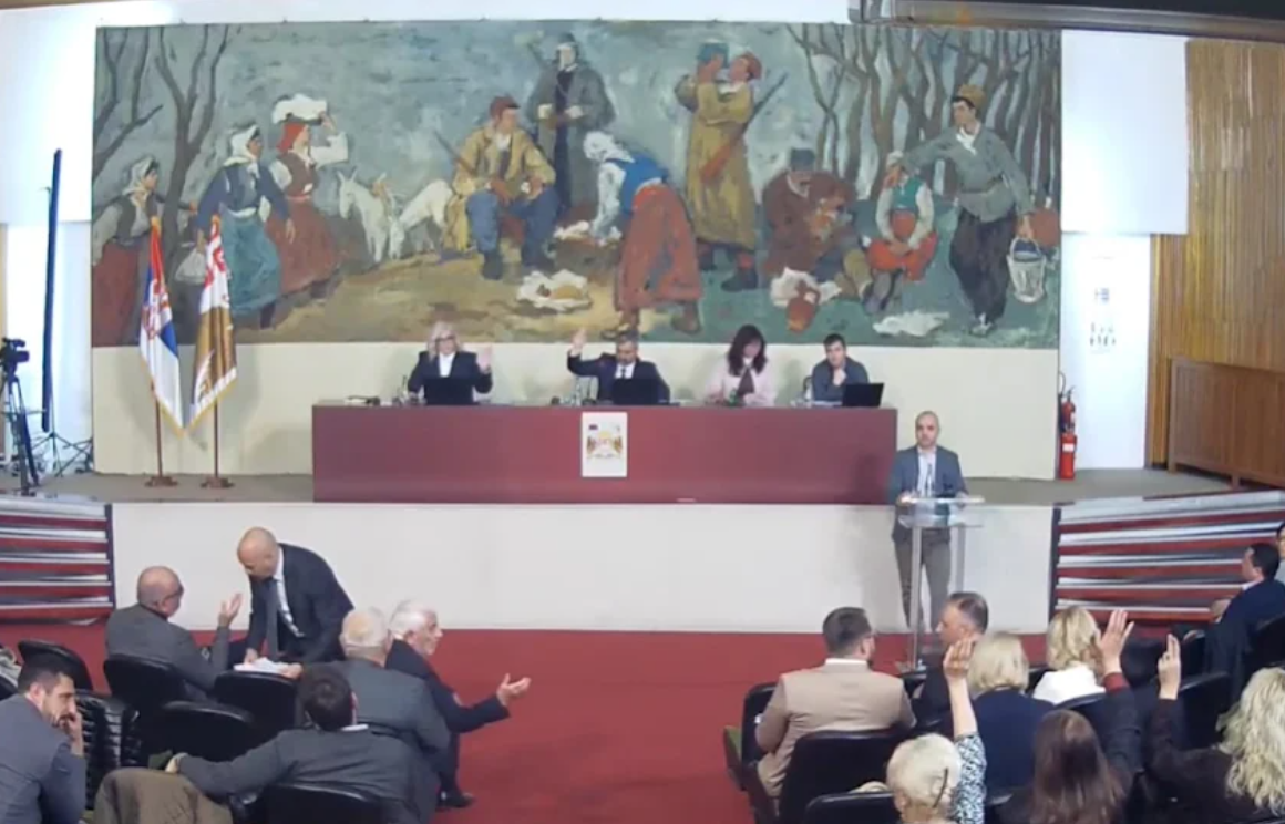 Kragujevac Skupština, slika NOB; Đorđe Andrejević Kun