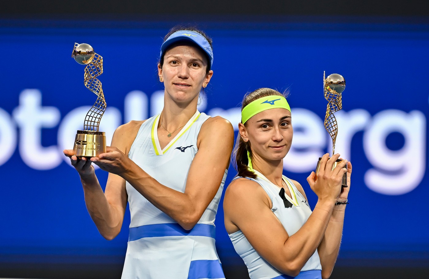 Anna Danilina of Kazakhstan and Aleksandra Krunic of Serbia