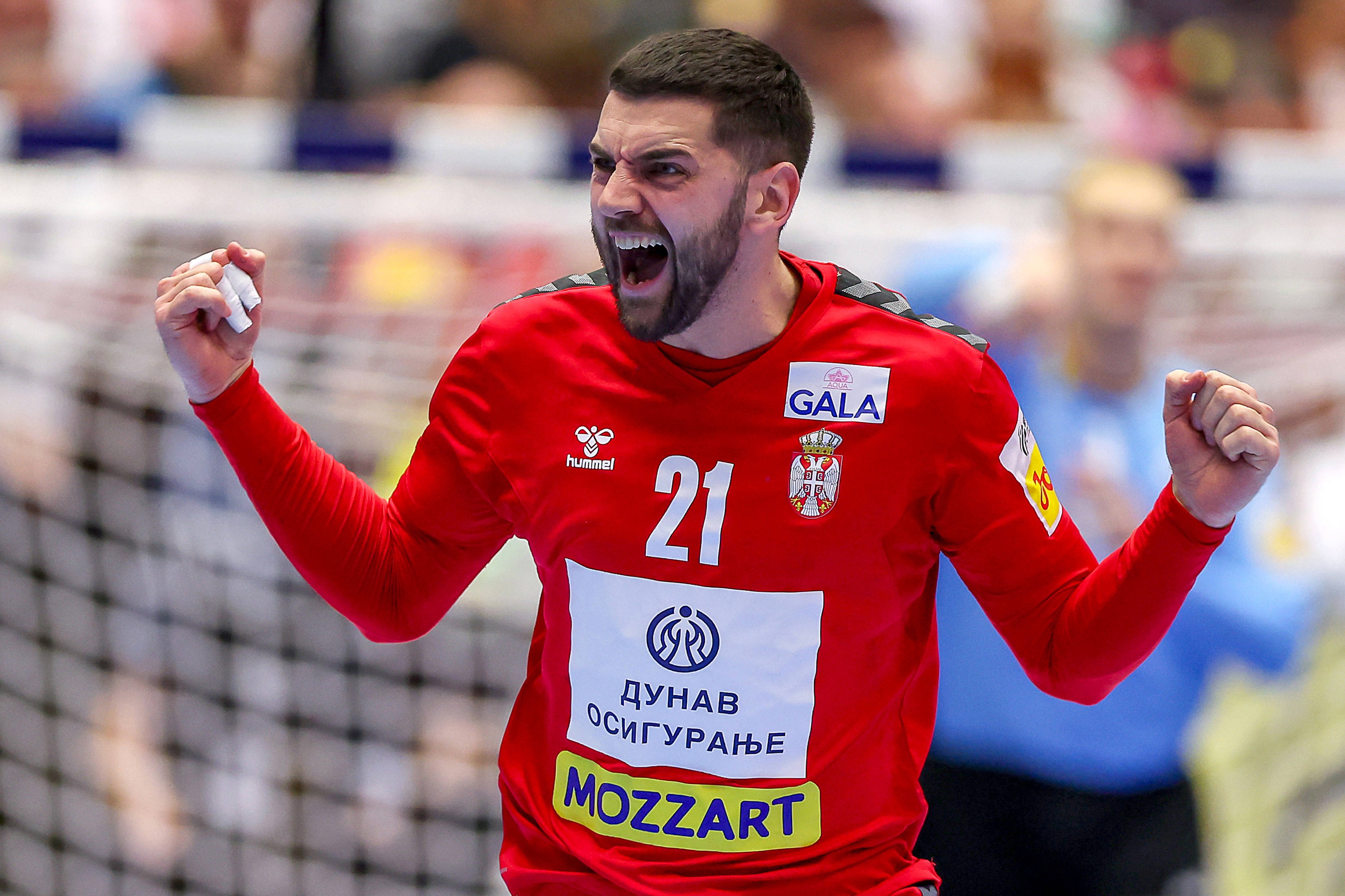 17.01.2026, Handball, Men s EHF EURO 2026, Deutschland - Serbien,