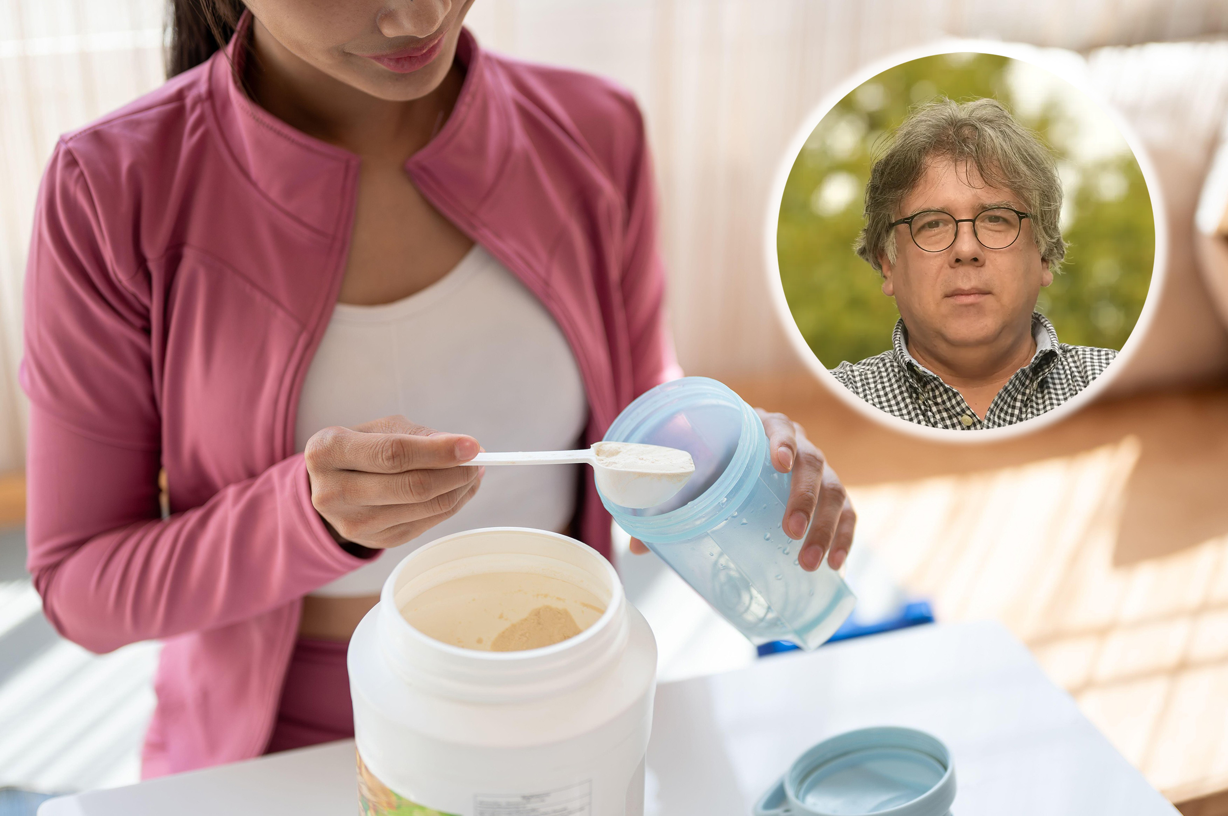 Close-up image of a healthy and fit Asian woman i