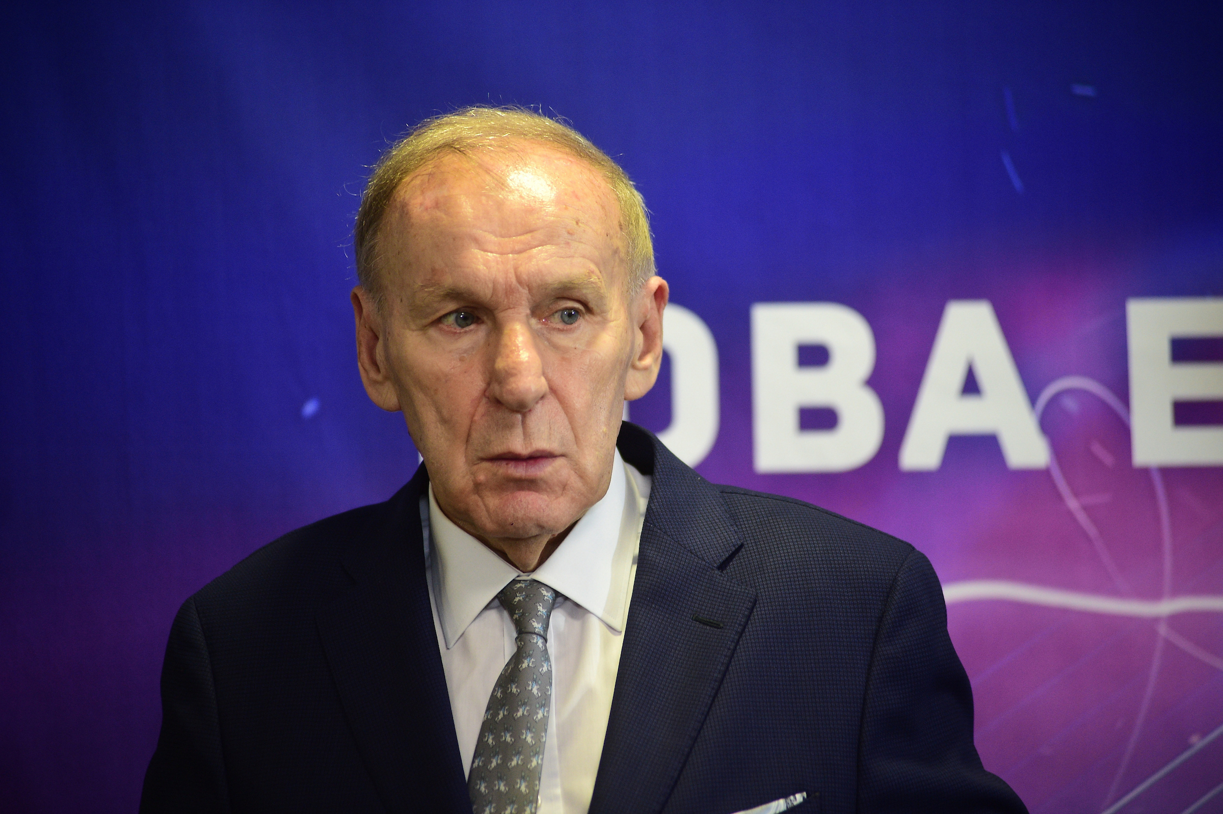 Dragan Dzajic, president of FSS at press conference about naming new president of referee comission of Serbian Football Association held at FSS Sport center, 07.07.2025, Stara Pazova, Serbia.  (Photo by Dusan Milenkovic/Starsport.rs ©)