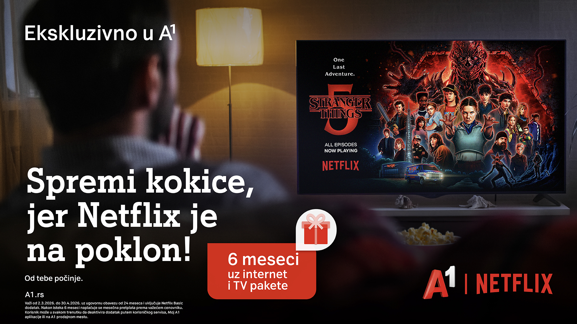 A1 i Netflix PR, A1, Netflix, Streaming , istraživanje