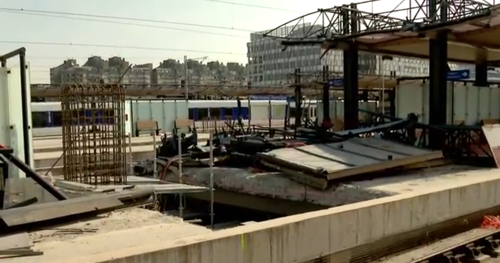 Radovi Železnička stanica Novi Beograd