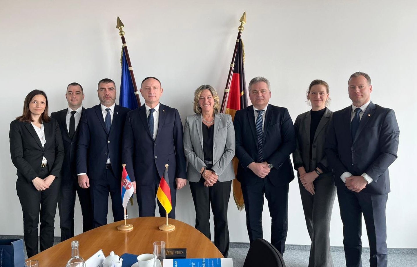 MUP Srbije, Marko Kričak, Nemačka Zvanična poseta MUP-a Federalnoj policiji Savezne Republike Nemačke