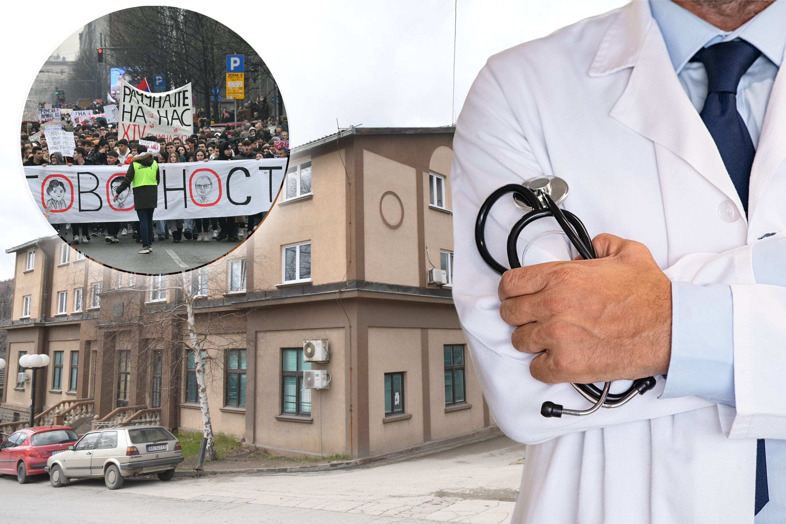 Bor 28.03.2024. Borskka bolnica, bolnica Bor, zgrada bolnice u Boru. Nestanak devojčice Danke Ilić, Danka Ilića, dvogodišnja devojčica  nestala u naselju Banjsko polje Foto: Goran Srdanov/Nova.rs