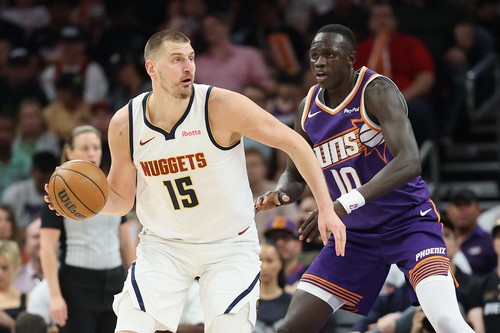 PHOENIX, ARIZONA - MARCH 24: Nikola Jokic