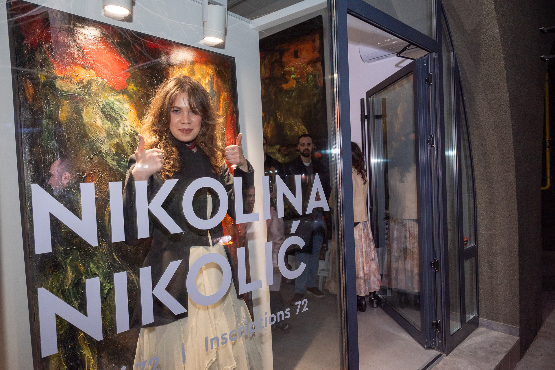 Izlozba Nikolina Nikolic Zapisi 72 Galerija Aleksic