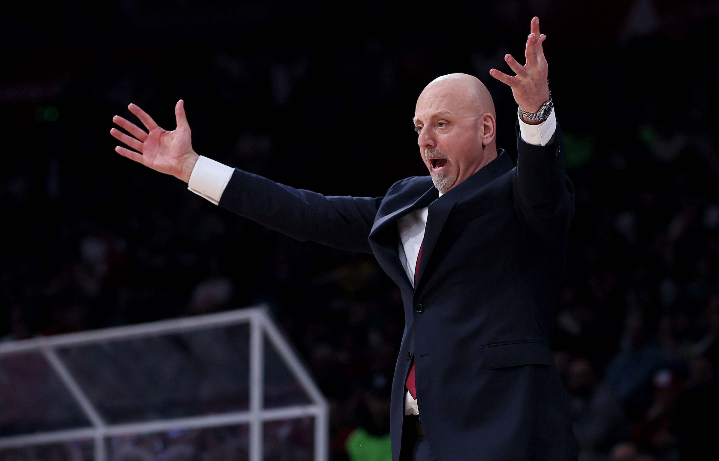 Head Coach of Crvena Zvezda Sasa Obradovic