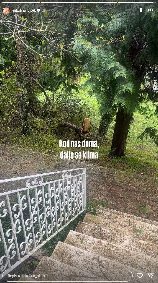 Printskrin Instagram/nikolina_pisek