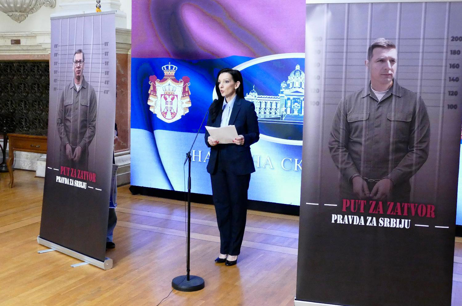 Mesto: BeogradDatum: Fri Mar 27 13:17:01 CET 2026Dogadjaj: POLITIKA - Konferencija za novinare poslanice Stranke slobode i pravde Marinike TepićFotoreporter: Ognjen StevanovićLičnosti: Marinika TepićIzvor: FoNet