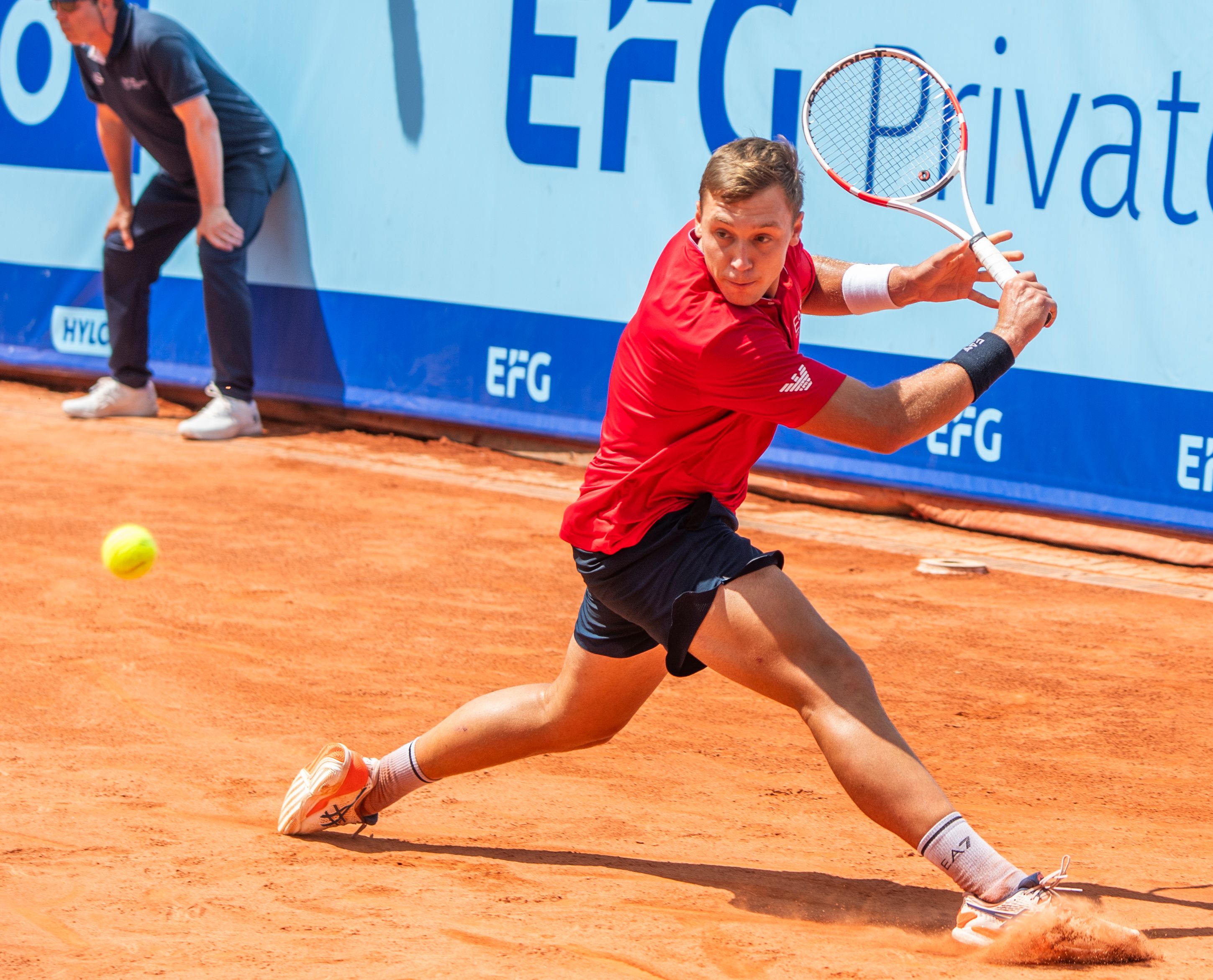 Tennis player HAMAD MEDJEDOVIC of Serbia