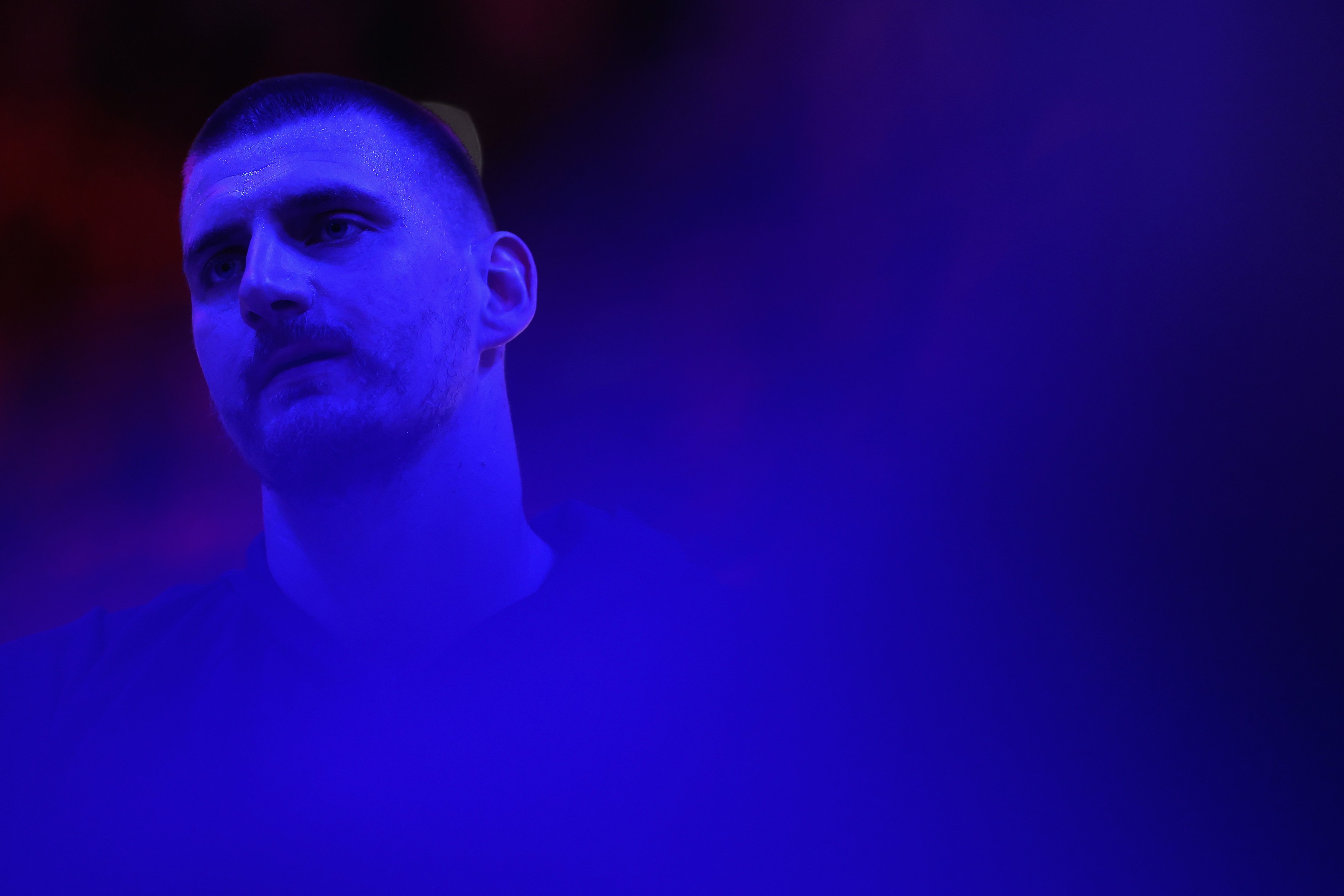 PHOENIX, ARIZONA - MARCH 24: Nikola Jokic #15 of the Denver Nuggets