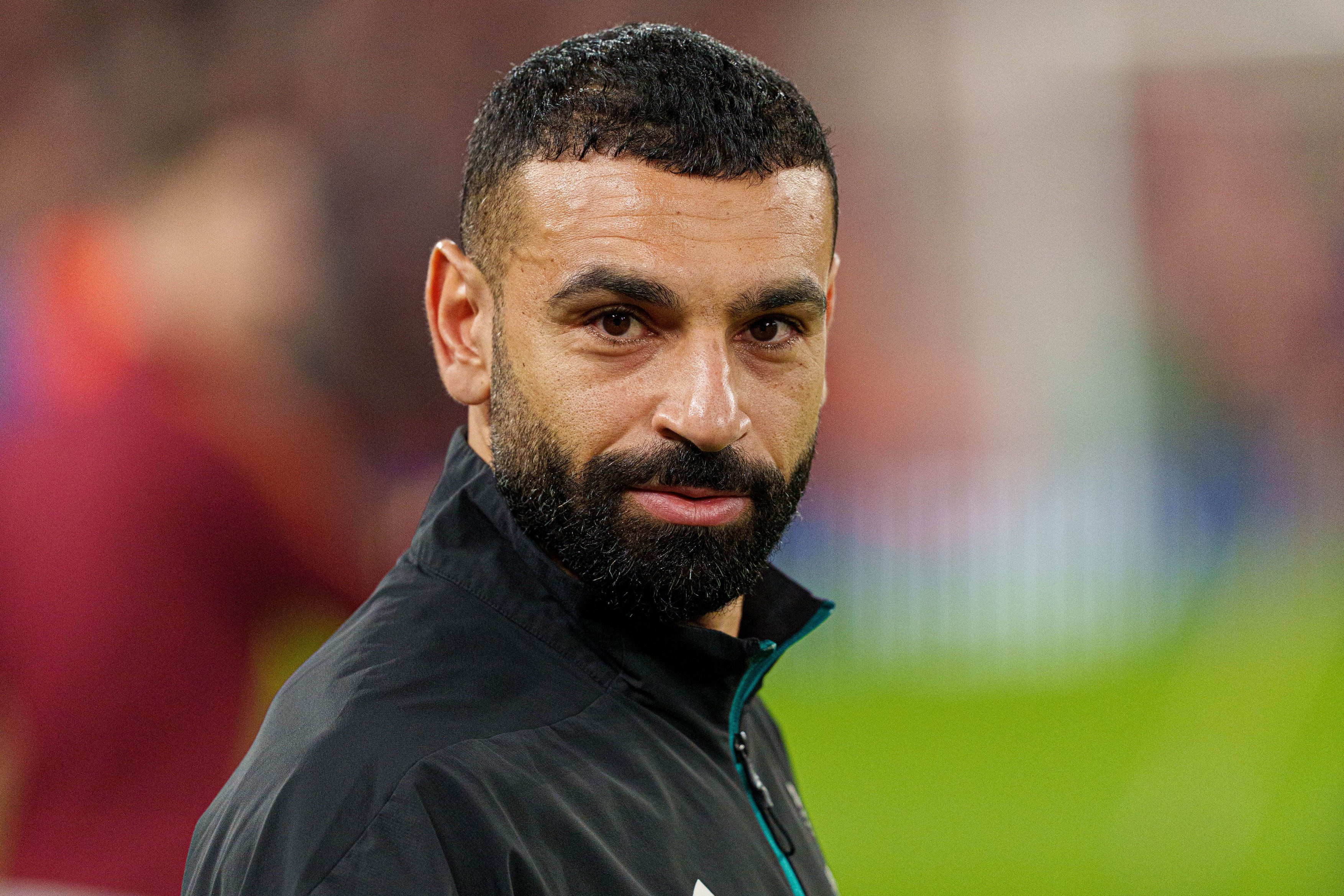 Mohamed Salah of Liverpool is seen during the UEFA Champions League Round of 16